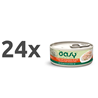 Oasy Natural Range adult piščanec in šunka v želeju, konzerva 24 x 150 g