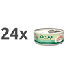 Oasy Natural Range adult tuna in skuša v želeju, konzerva 24 x 150 g