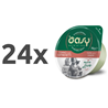 Oasy More Love Adult tuna in kozice v naravni omaki, lonček - 70 g 24 x 70 g