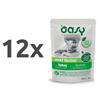 Oasy Chunks in Gravy Sterilized Adult  puran v omaki, vrečka - 85 g 12 x 85 g