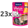 Vitakraft Poésie Délice Adult piščanec v omaki, vrečka - 85 g 23 x 85 g