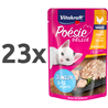 Vitakraft Poésie Délice Junior piščanec v omaki, vrečka - 85 g 23 x 85 g