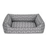 Pet Comfort oglato ležišče Uniform, različne velikosti - sivo 70 x 60 cm