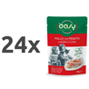 Oasy More Love Adult piščanec in jetrca v juhi, vrečka - 70 g 24 x 70 g