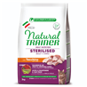 Natural Trainer Cat Sterilised Adult, puran - različna pakiranja 3 kg