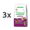 Natural Trainer Cat Sterilised Adult, raca - različna pakiranja 3 x 1,5 kg