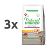 Natural Trainer Cat Hairball Adult, piščanec - različna pakiranja 3 x 1,5 kg