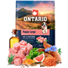 Ontario Puppy Large - piščanec in sladki krompir