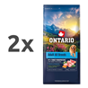 Ontario Adult All Breeds Monoprotein - puran in sladki krompir 2 x 12 kg