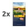 Ontario Adult Mini - piščanec in sladki krompir 2 x 6,5 kg
