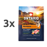 Ontario Adult Mini in Medium Weight Control - puran in rjavi riž 3 x 2,25 kg