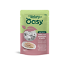 Oasy Cat Natury Adult fileji v želeju, vrečka - piščanec in šunka - 70 g 70 g