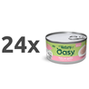 Oasy Cat Natury Kitten fileji v želeju, konzerva - piščanec - 85 g 24 x 85 g