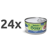 Oasy Cat Natury Adult fileji v želeju, konzerva - tuna 24 x 150 g