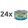 Oasy Dog Natury Adult fileji v želeju, konzerva - tuna in oceanske ribe - 150 g 24 x 150 g