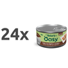 Oasy Dog Natury Adult fileji v želeju, konzerva - piščanec, jetra in zelenjava - 150 g 24 x 150 g