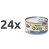 Oasy Cat Natury Adult fileji v juhi, konzerva - tuna - 85 g 24 x 85 g