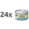 Oasy Cat Natury Adult fileji v juhi, konzerva - tuna in orada - 85 g 24 x 85 g