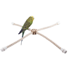 Nobby igrača za ptice križ iz sisal vrvi - 60 cm