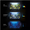 Aquael LED akvarijski set Leddy XL 40 Day&Night, črn - 36 l / 41 x 25 x 35 cm