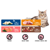 Rasco Premium Cat Multipack Sterilized Adult - koščki mesa, 4 okusi - 12 x 85 g