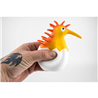 Kiwi Walker piskajoča igrača iz lateksa, baby ptiček kivi - 12 cm