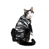 Suitical Recovery suit za mačke XS, vojaško črn - 40-45 cm
