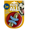 JW Fits All žoga in držalo za priboljške z vrvjo - 10,2 cm