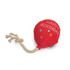 Camon plišasti balon z vrvjo Happy Birthday, rdeč - 30 cm