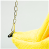 Duvo plišasto viseče skrivališče za hrčke, banana - 20 x 6 x 6 cm