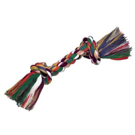 Nobby igralna vrv z dvema vozloma, barvna - 180 g