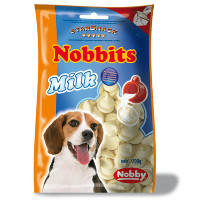 Nobby Starsnack Nobbits mlečni dražeji – 200 g