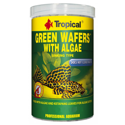 Tropical Green Algae Wafers - 250 ml / 113 g
