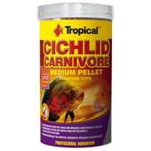 Tropical Cichlid Carnivore Medium Pellet -500 ml / 180 g