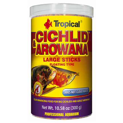 Tropical Cichlid & Arowana Large Sticks - 1000 ml / 300 g