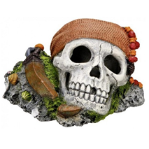 Nobby dekor lobanja pirata - 14,5 x 12,5 x 8,5 cm