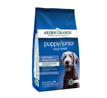 Arden Grange Adult Puppy Junior Large– piščanec in riž - 2 kg