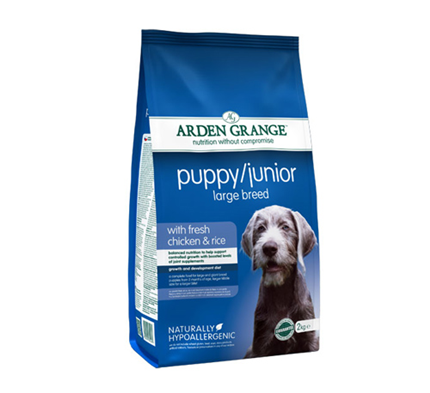 Arden Grange Adult Puppy Junior Large – piščanec in riž - 12 kg