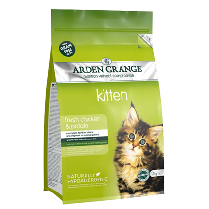 Arden Grange Kitten -piščanec - 2 kg