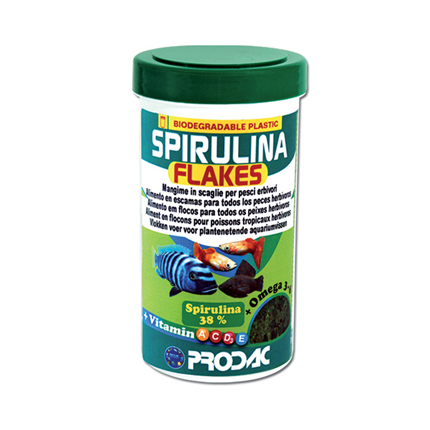Prodac Spirulina Flakes - 250 ml / 50 g