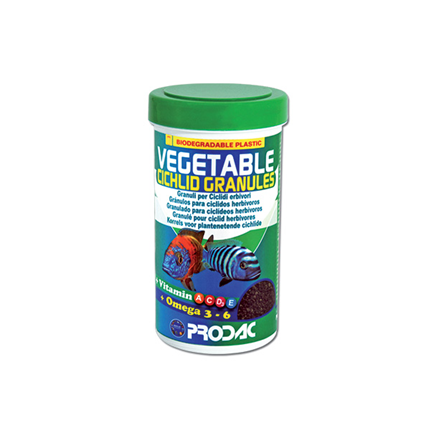 Prodac Vegetable Cichlid Granules - 250 ml / 100 g