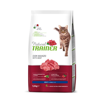 Trainer Cat Natural Adult - govedina - 1,5 kg
