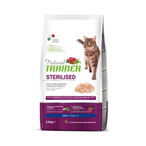 Trainer Cat Natural Sterilised - puran- 1,5 kg
