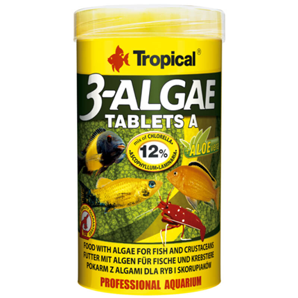 Tropical 3-Algae tablets A - 250 ml / 340 tablet