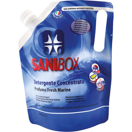 Sanibox čistilo koncentrat, fresh marine - 1000 ml
