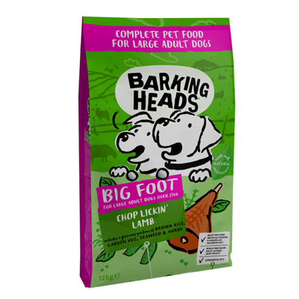 Barking Heads Large Breed Chop Lickin' Lamb - jagnjetina - 12 kg
