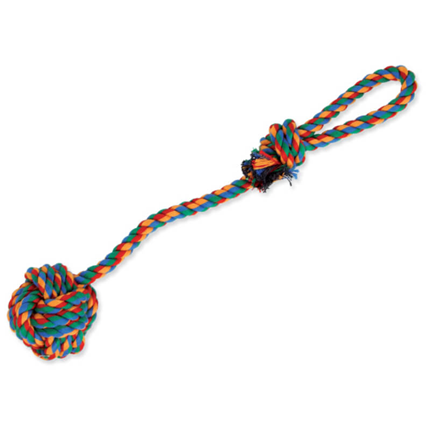 Dog Fantasy igralna vrv z žogico - 35 cm
