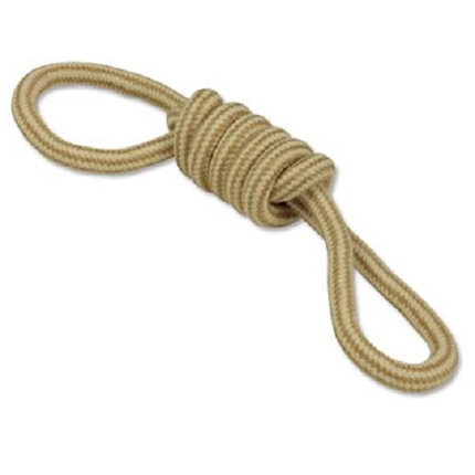 Dog Fantasy igralna vrv iz jute v obliki osmice - 34 cm