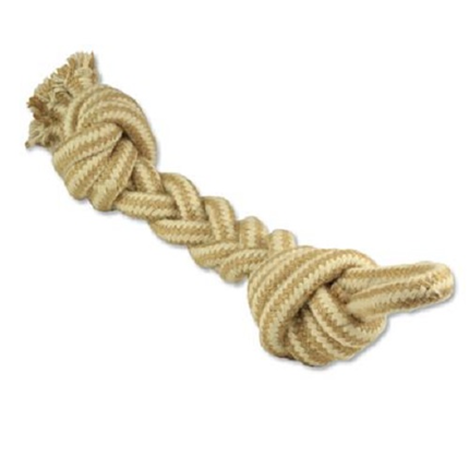 Dog Fantasy pletena igralna vrv iz jute - 30 cm