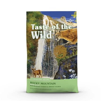 Taste Of The Wild Rocky Mountain – pečena divjačina & losos – 2 kg